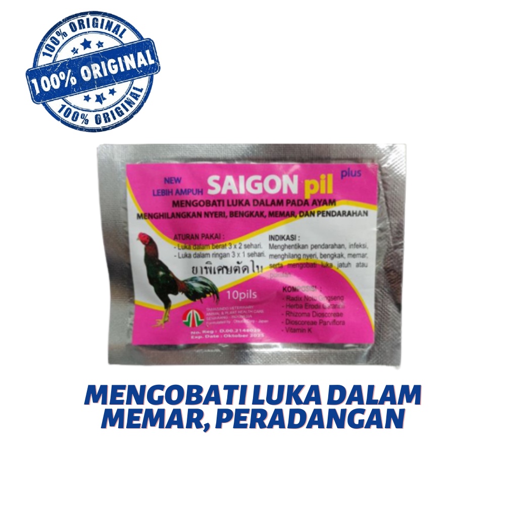 SAIGON PILL - mengobati luka dalam