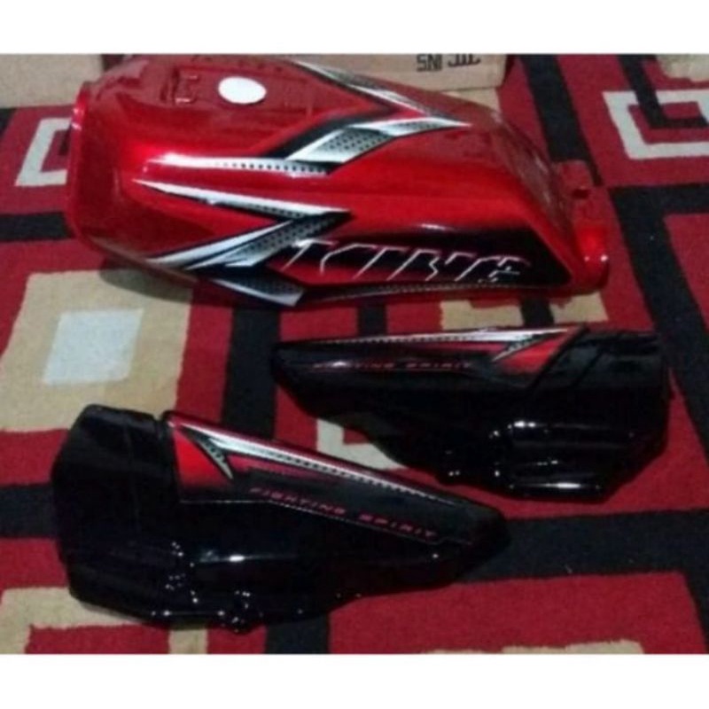 tangki dan tepong rx king new merah maron