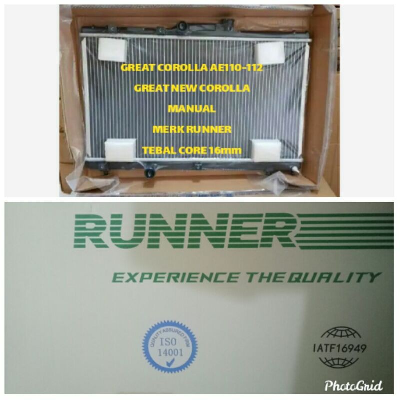Radiator Great Corolla Ae110 Ae111 Ae112