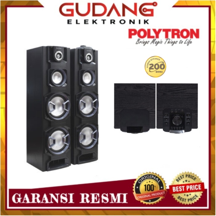 SPEAKER AKTIF POLYTRON PAS 8EF22 BLUETOOTH SPEAKER POLYTRON PAS-8EF22
