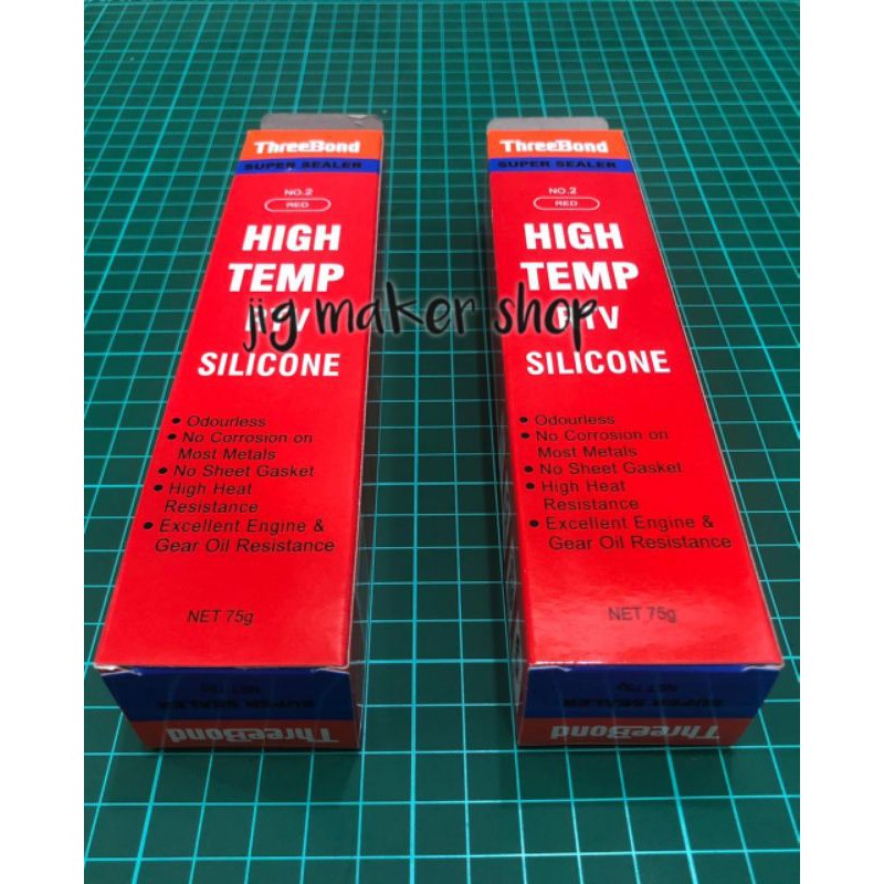 lem silikone/ sponge hot stamping, threebond temperatur tinggi 75 gram