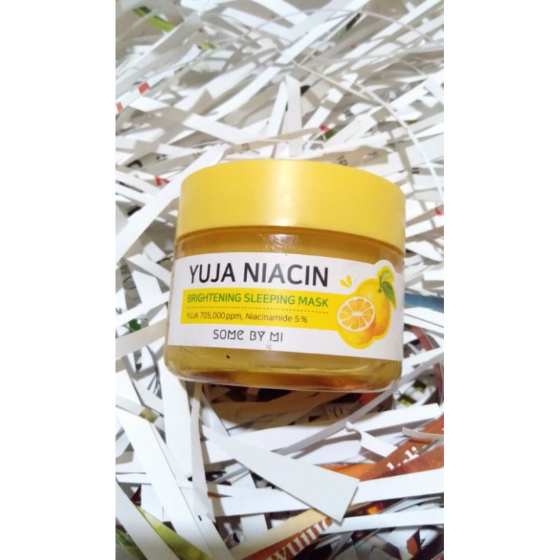 YUJA NIACIN BRIGHTENING SLEEPING MASK 40% (PRELOVED)