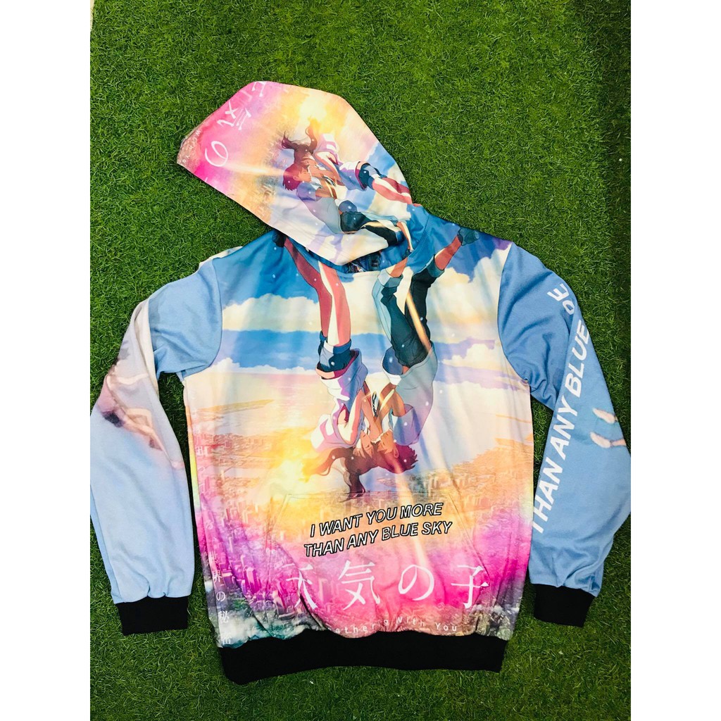 Hoodie Weathering With You Fullprint