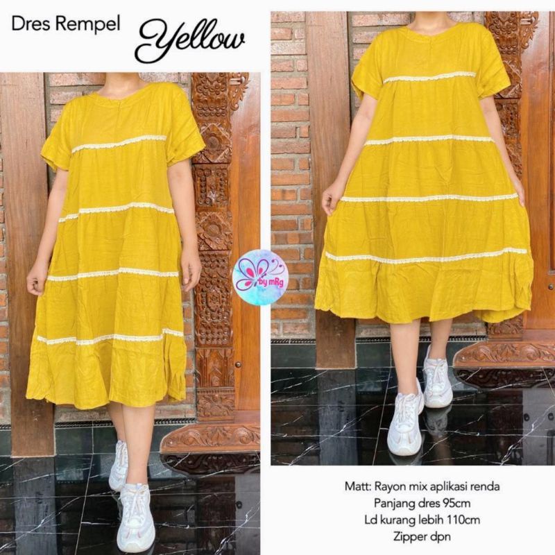 Dress/ Homedress Rempel | Daster Zima Susun