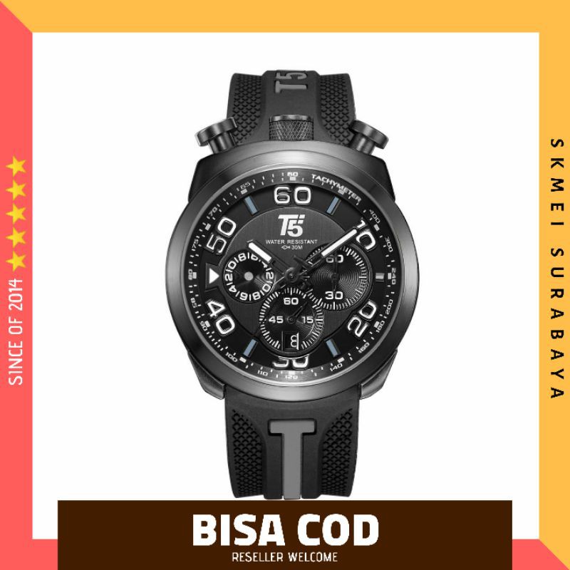 JAM TANGAN PRIA ANTI AIR T5 H3619 ORIGINAL CHRONO AKTIF