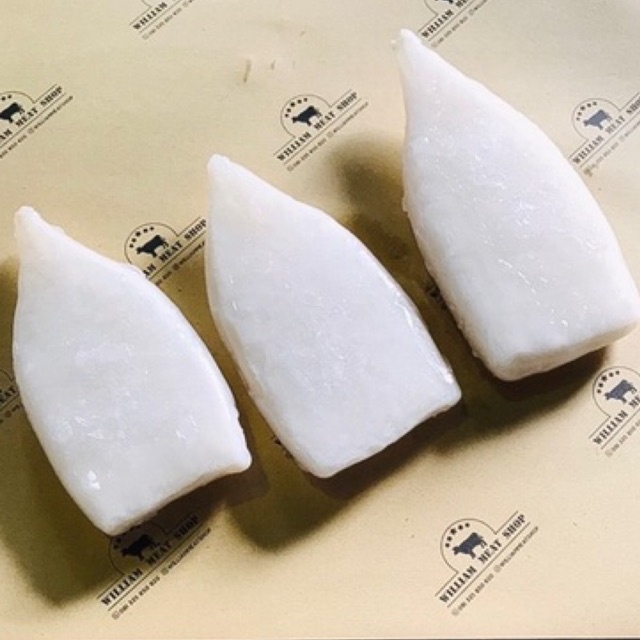 

Cumi Tube / Fillet / Cumi Kupas Frozen tanpa pengawet Williammeatshop
