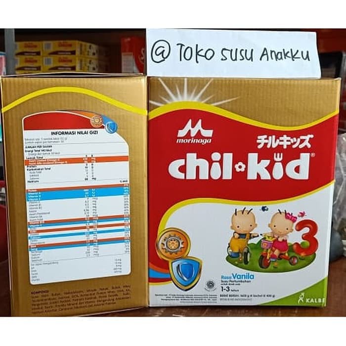 

SUSU MORINAGA CHIL KID REGULER JUMBO VANILA 1600GR