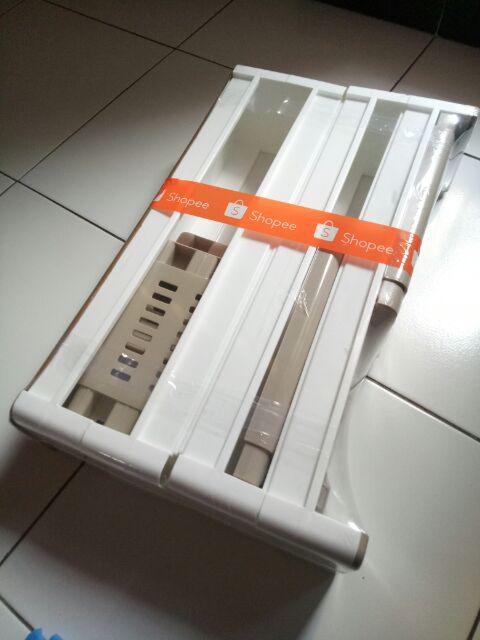 Krishome Slim Rack 4 Susun Serbaguna/rak Sudut/rak Nyempil 4 Tingkat