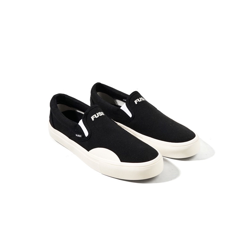 Fuse Concept - Slip On black white