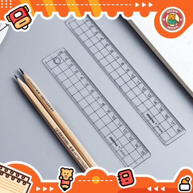 

*$*$*$*$] Penggaris bening RL0011 15cm