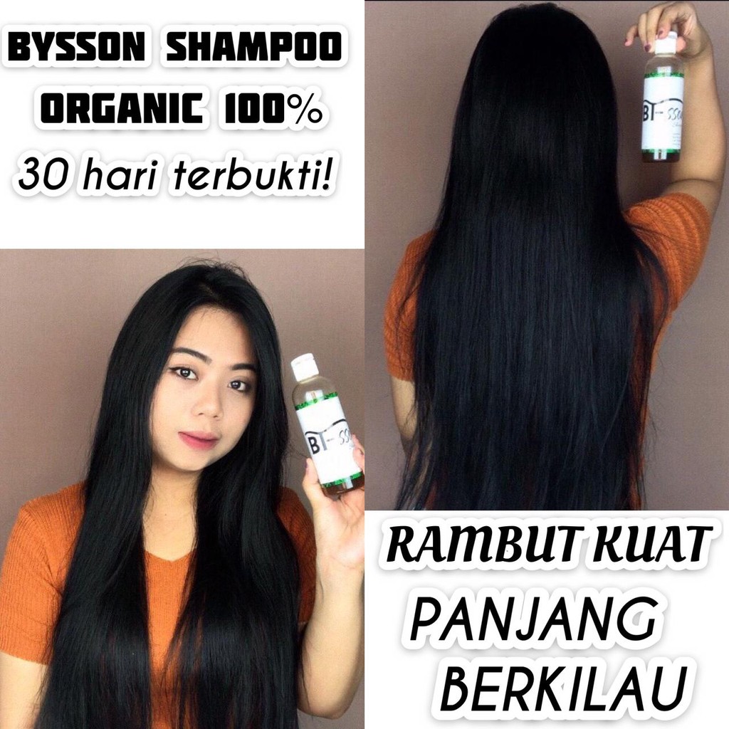 Sampo Pemanjang Rambut Shampo Perawatan Rambut Shampoo Rambut Rontok Shampo Anti Ketombe Bysson Shopee Indonesia