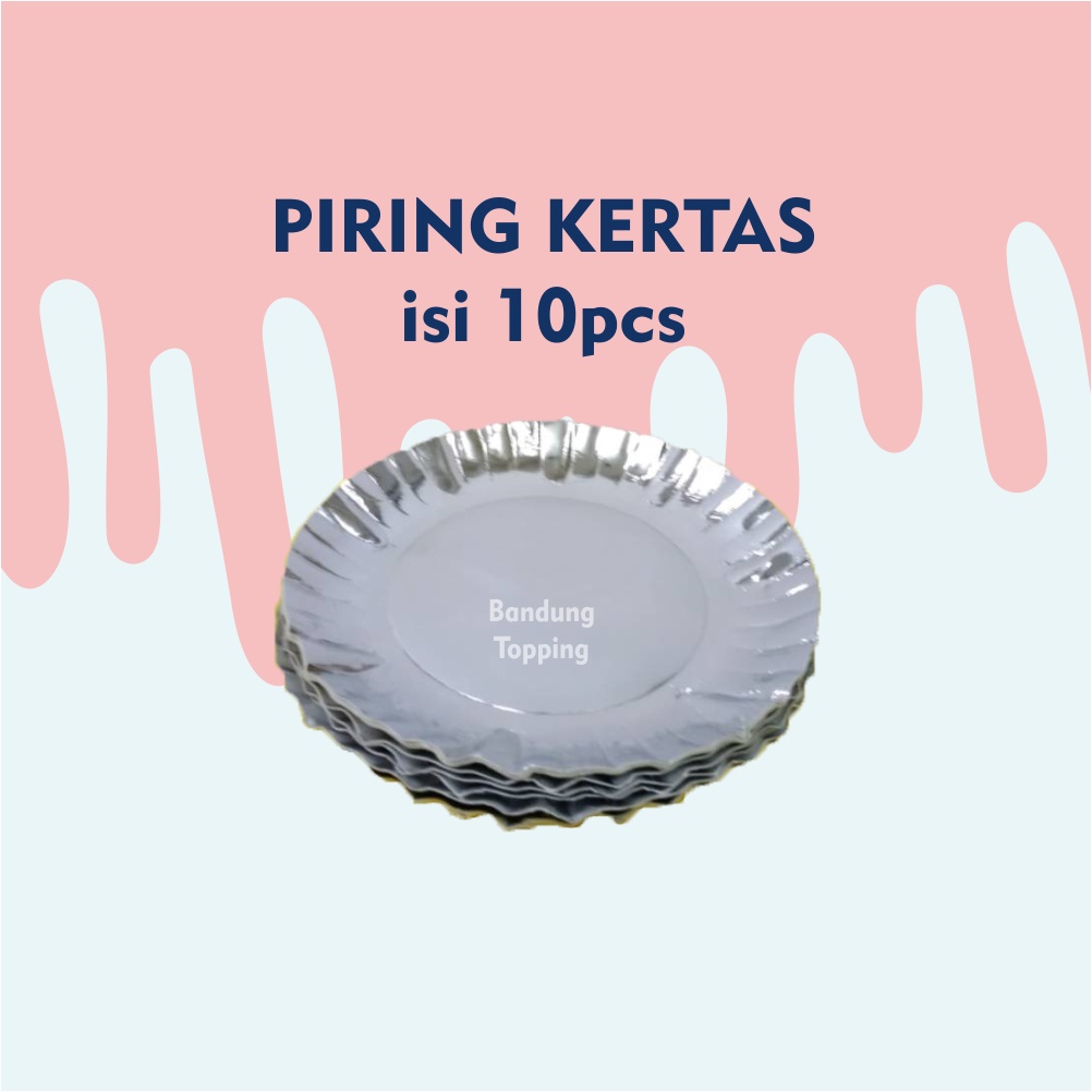 Piring Kertas Kue/Ultah Isi 10 Pcs