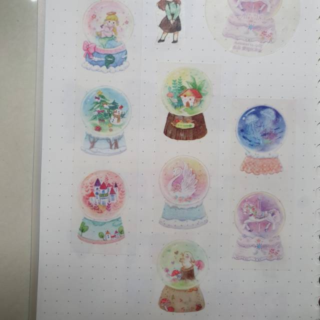 

washi tape sample for scrapbook and journal ( per meter )