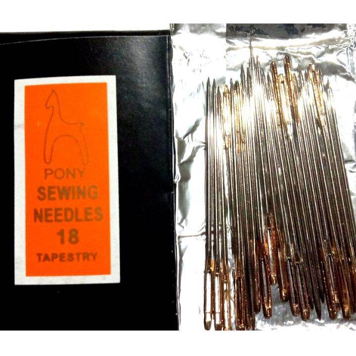 

jarum strimin sulam original warna emas nomor 18 untuk 1 bungkus / Alat jahit / kebutuhan menjahit / toko perlengkapan menjahit / alat mesin jahit / suku cadang mesin jahit / peralatan mesin jahit / aksesoris jahit / menjahit / perlengkapan jahit lengkap
