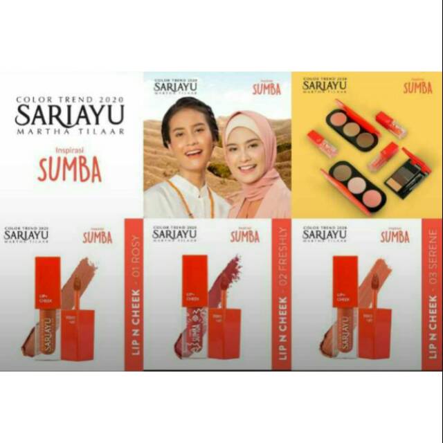 Lip n Cheek Sariayu Trend Sumba