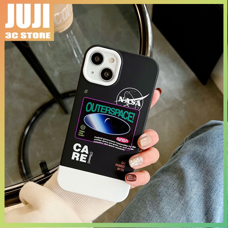 Case 3 in 1 Desain Space Klasik Dapat Dilepas Dicuci Untuk iphone 11 12 13 pro max x xs xr xsmax 7 8 plus