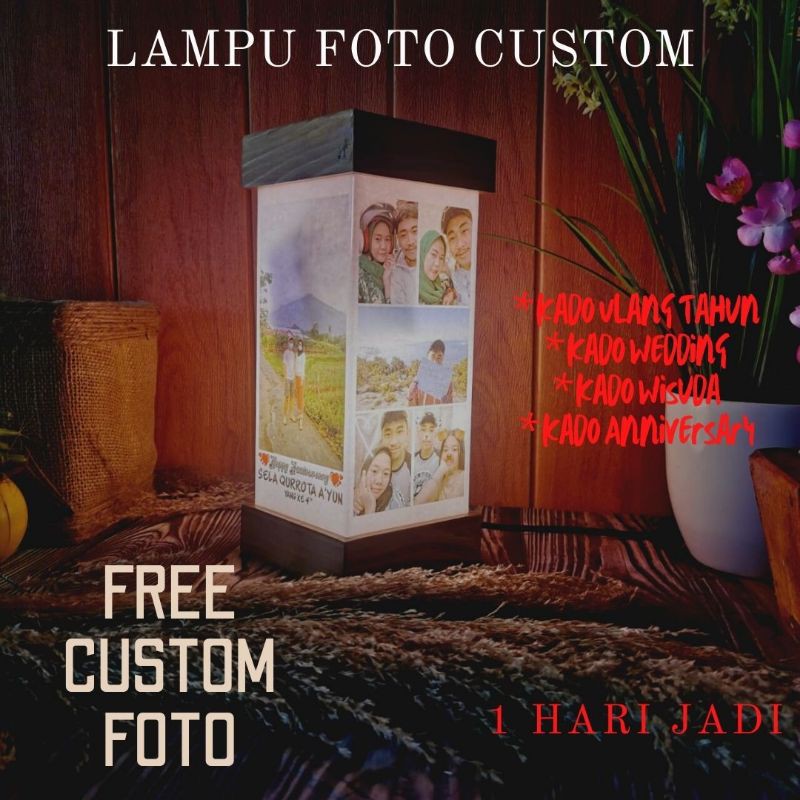 

[1 HARI JADI] Kado Anniversary Pacar Sahabat Cowok Cewek Unik Murah