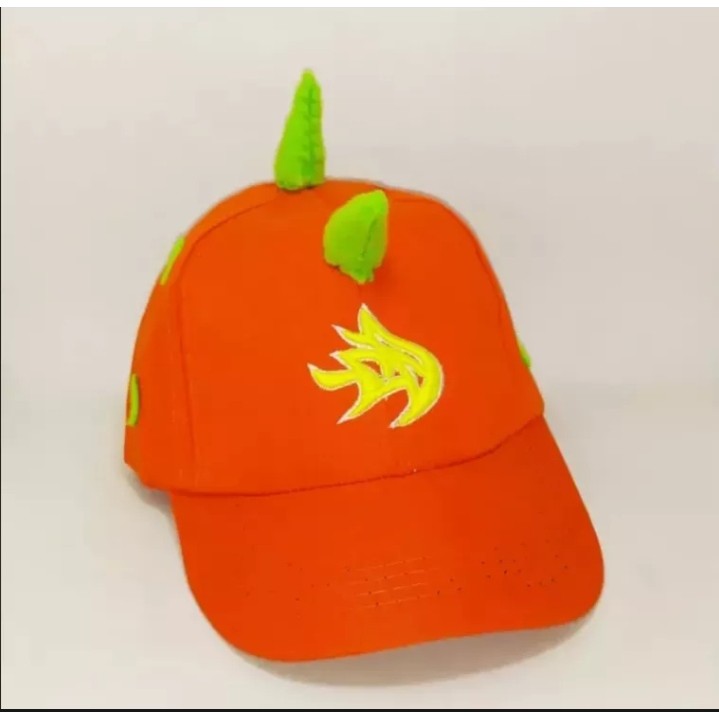 Topi Boboiboy Halilintar / Topi BoboiBoy Anak Laki Laki / Topi Anak BoboiBoy Bordir