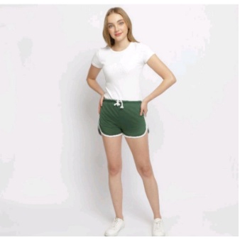 CELANA PENDEK HOTPANTS WANITA MUNIKO TALI DEWASA HOT PANTS KOREA STYLE SANTAI POLOS TALI HOTPANTS BABYTERRY BISA COD TKM