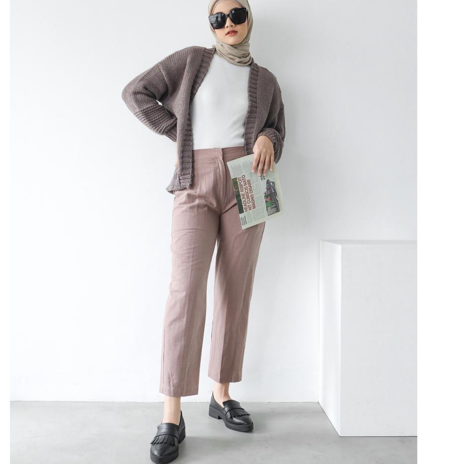 Model Baru.. Mayoutfit Shany Pants | Celana Wanita Basic Kulot Linen S-XXL (Part 1)