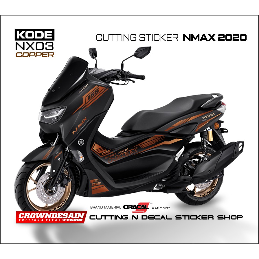 40+ Trend Terbaru Cutting Sticker Nmax 2020 Hitam Doff