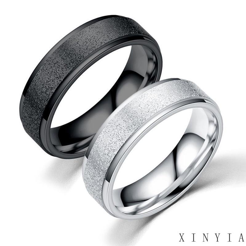 Cincin Bahan Stainless Steel Model Sederhana