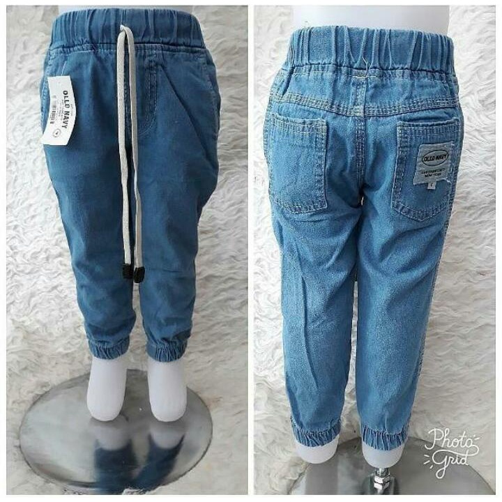 JOGER POLOS CELANA PANJANG JEANS ANAK 1-9 th Celana Panjang Jeans Anak