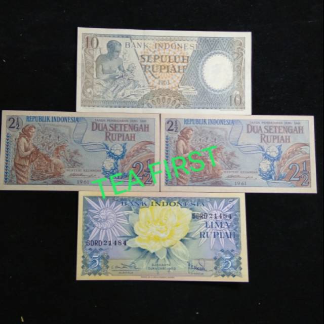 UANG KUNO PAKET MAHAR Rp 20 UANG LAMA (TP-23)