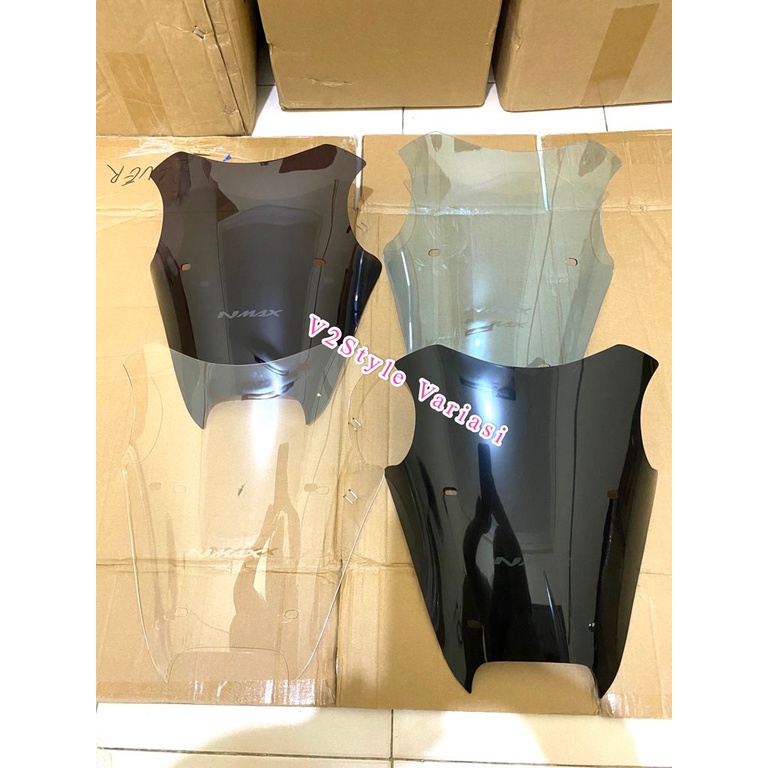 VISOR YAMAHA ALL NEW NMAX 2020 2021 WINDSHIELD YAMAHA ALL NMAX BARU KACA ANGIN DEPAN BIRU RYBEN HITAM TRANSPARAN BENING HITAM KACA ANGIN ACRILIC ORIGINAL MODEL OCITO WINSIL WINDSHILD WINSHIELD