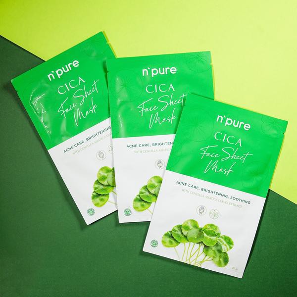 NPURE Centella Asiatica Sheet Mask