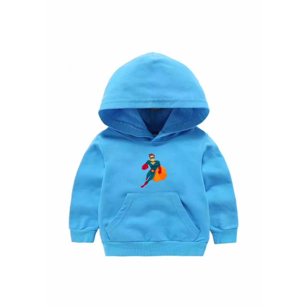 Hoodie Heros Sweater Pakaian Anak M - XXL