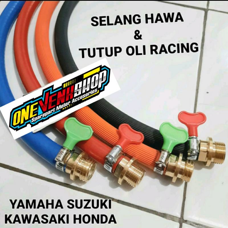 TUTUP OLI SELANG HAWA RACING, UNTUK SEMUA ALL MOTOR HONDA YAMAHA SUZUKI KAWASAKI, BEAT, NMAX, SATRIA, GSX, BIXION, CB150R, KLX DTRACKER, MIO, NOUVO, VARIO,  SCOOPY, SUPRA, JUPITER, AEROX, LEXY, PCX, SHOGUN, REVO, SMASH, SKYWAVE, NEX, CBR, VERZA, RXKING