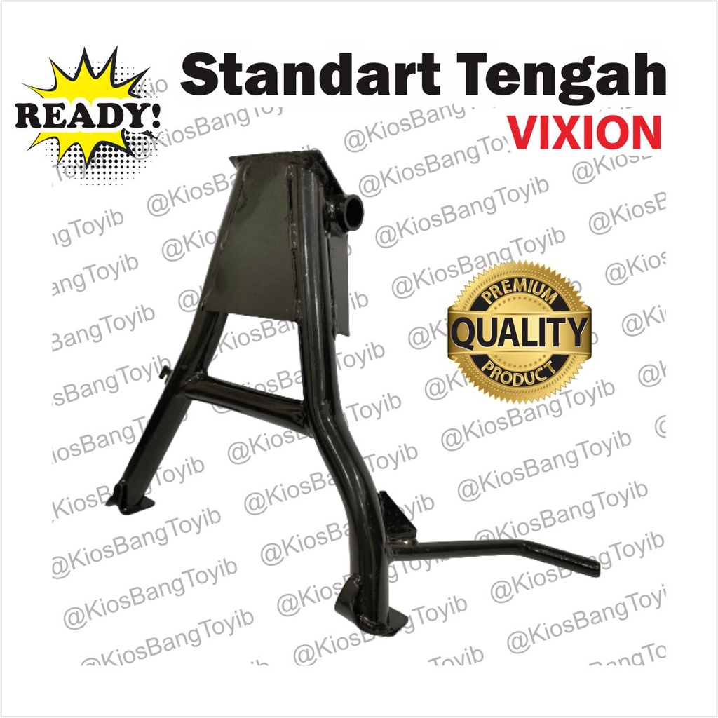 Standar Standart Jagrak Jagang Tengah Hitam Tebal Vixion