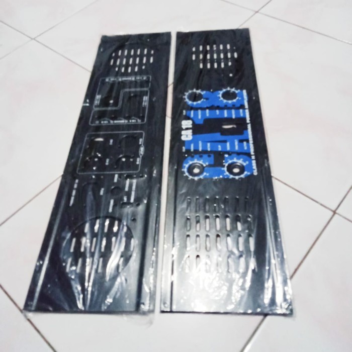 Plat Panel Depan Belakang Power Amplifier Stereo CA18