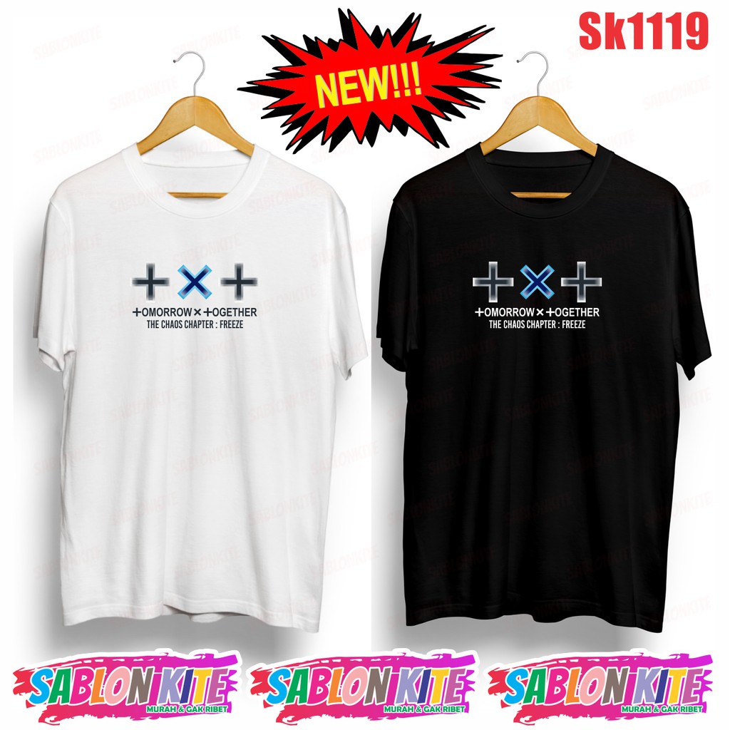 MURAH!!! KAOS KPOP TOMMOROW GRADASI SK1119 BYK WARNA