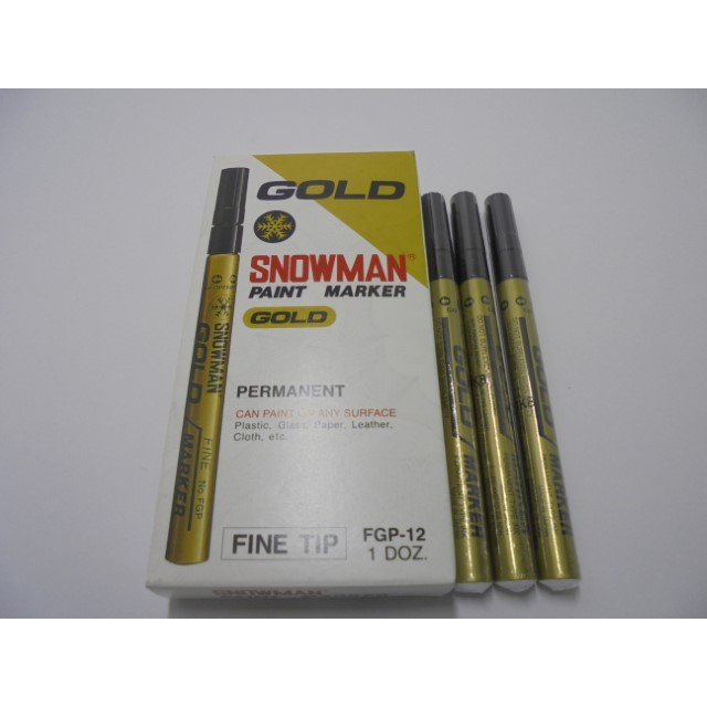 

Spidol Gold Snowman Marker FGP-12 Fine K