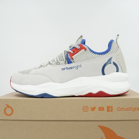 Sepatu Lari/Running Ortuseight Colosus Grey Navy 11030092 Original BNIB