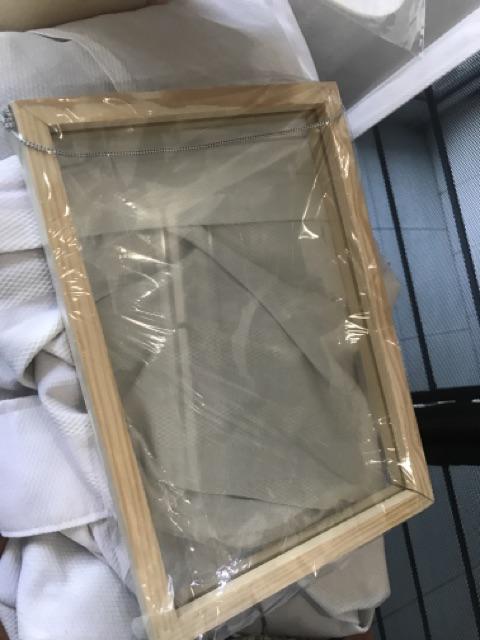 Pigura Double Glass Natural 20x30