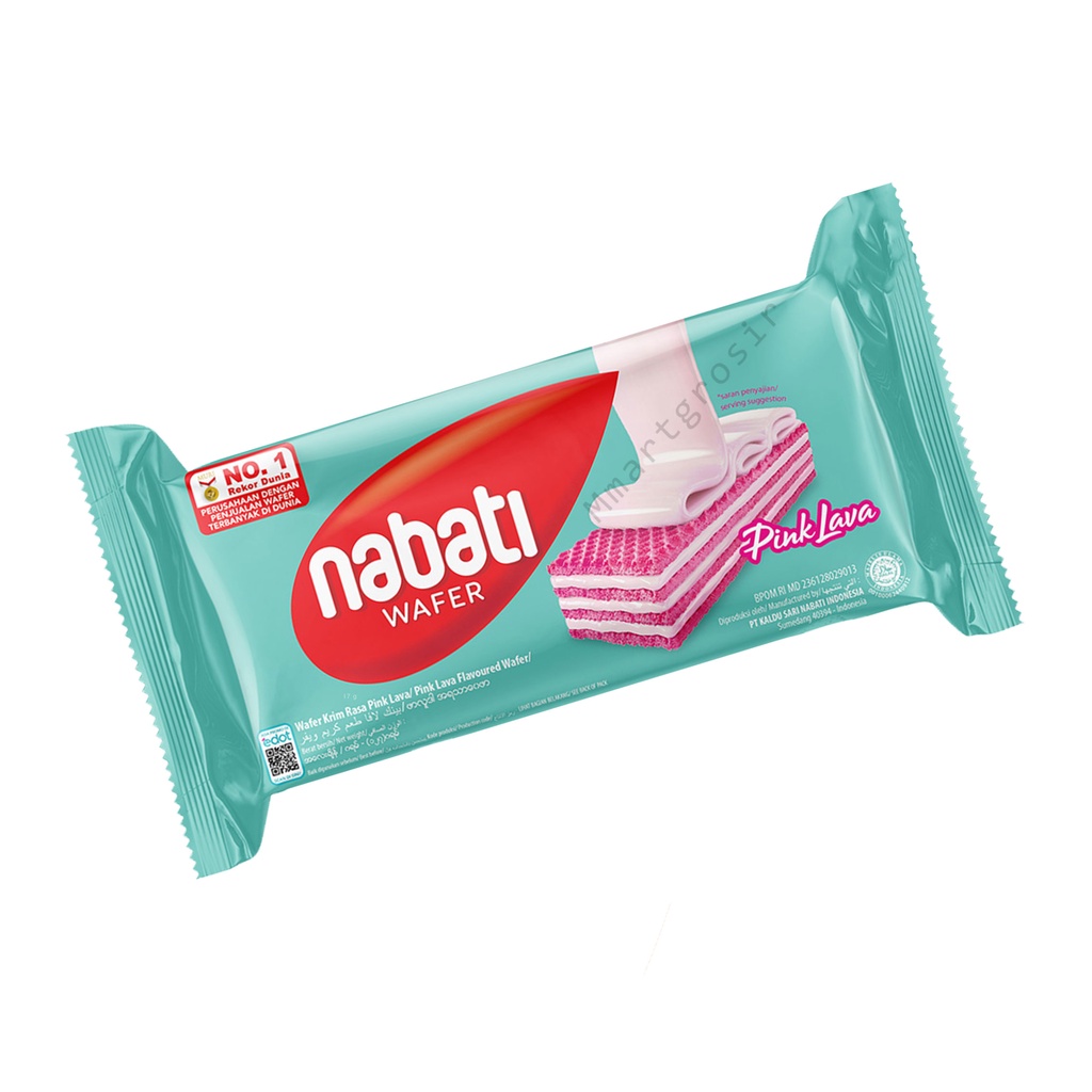 WAFER NABATI PINK LAVA 16g / WAFER