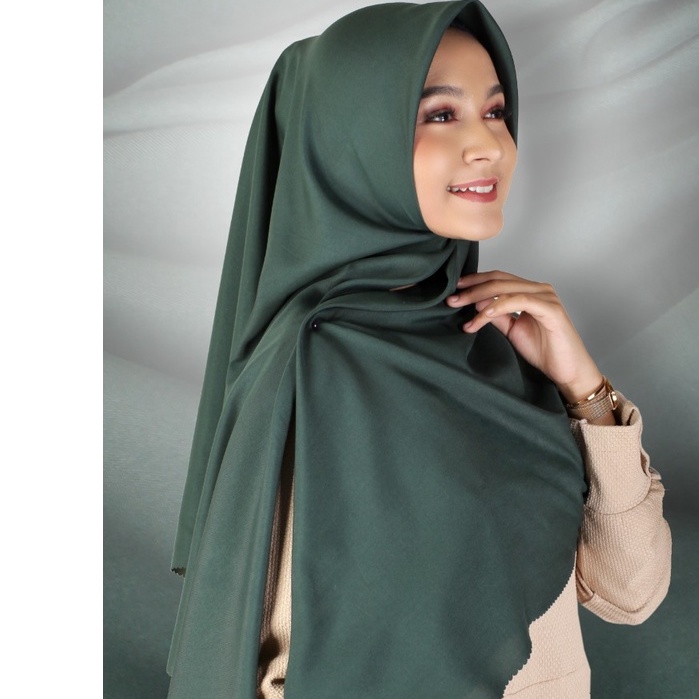 Bella Lasercut Jumbo / Syar'i 140x140 /Hijab Syar'i / Hijab Segiempat / Hijab Bella Lasercut