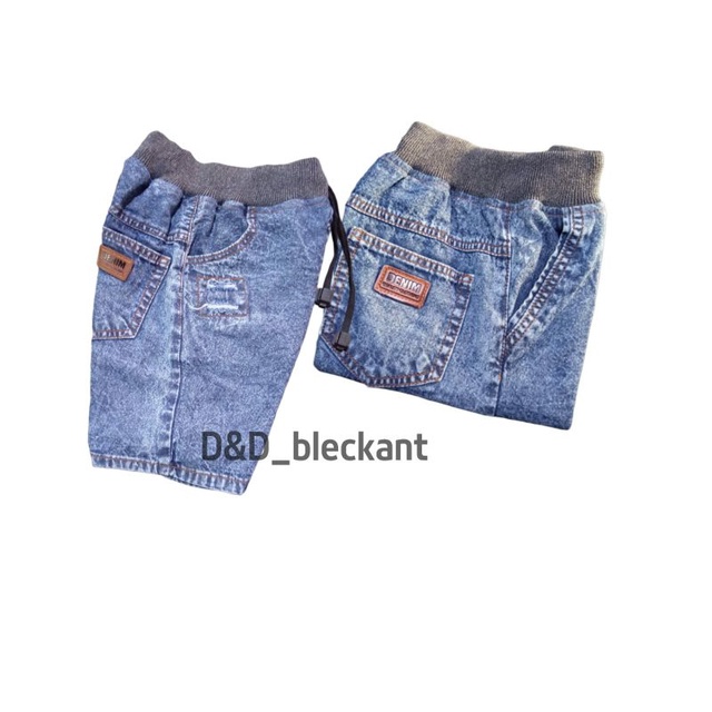 celana jeans anak cowok snow blue sobek dn non sobek usia 1-6thun