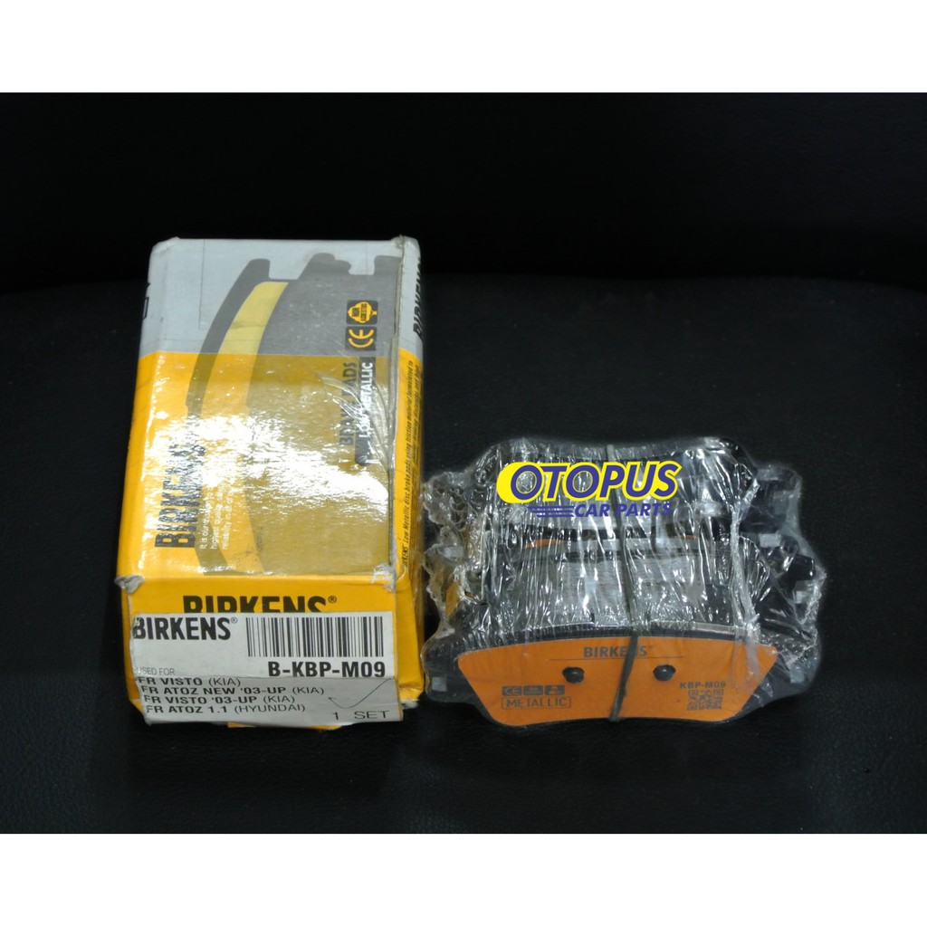 Front Brake Pad Hyundai Atoz 1.1 2006-2008 Kampas Rem Depan Hyundai Atoz 1.1