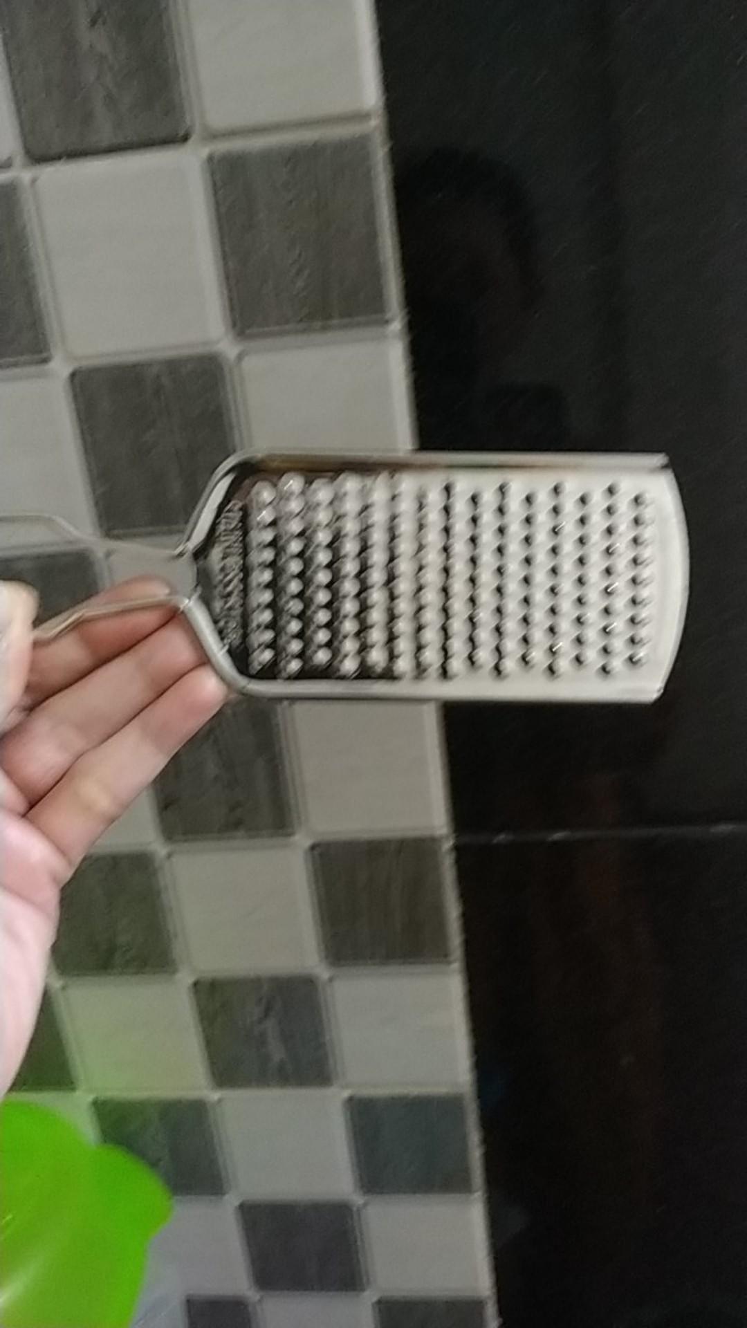 Am654 Parutan Keju Kentang Coklat Grater Cheese Alat Dapur Parut Stainless