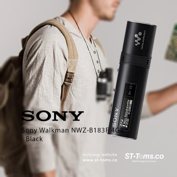 Sony Walkman NWZ-B183F 4GB - Black