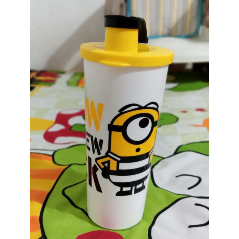 minion tumbler tupperware / botol minum minion untuk anak