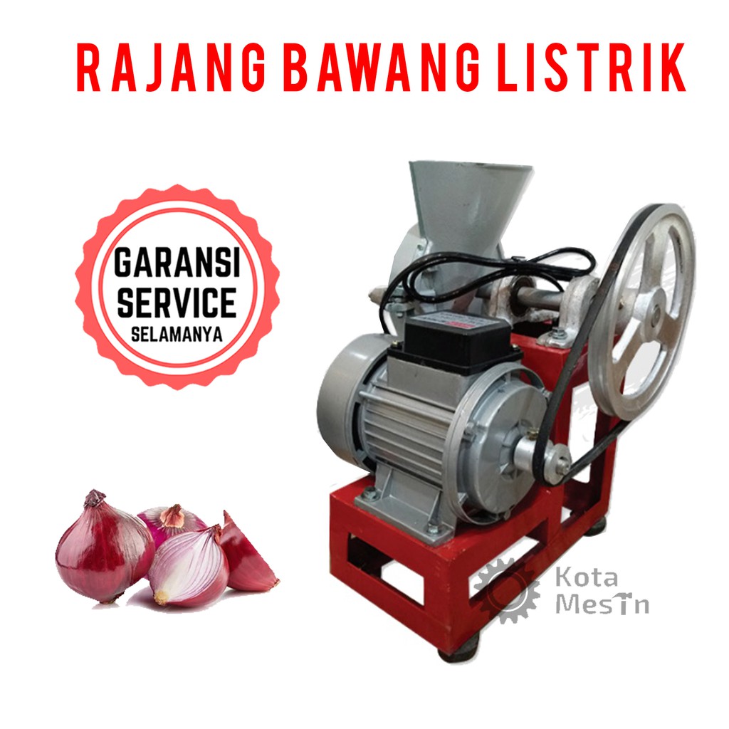 MESIN RAJANG BAWANG LISTRIK / PERAJANG BAWANG / PENGIRIS BAWANG