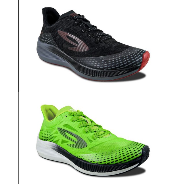 Sepatu Running Lari 910 Nineten Haze 1.5 Hijau Neon Hitam Original