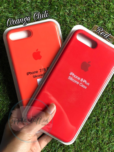 Original Silicone Case iP 7+ / 8+ READY STOCK SIAP KIRIM