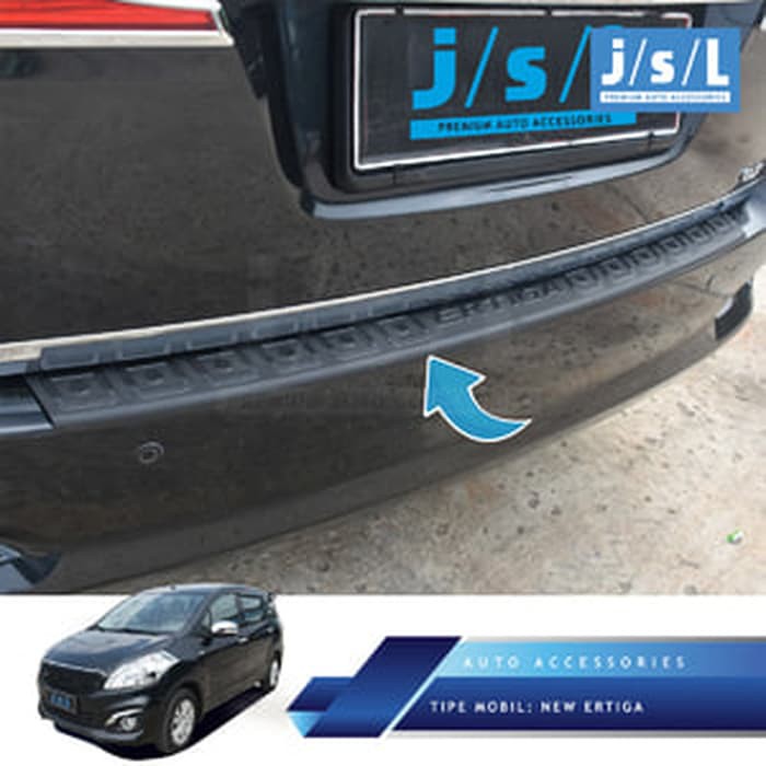 Ertiga 2016 2017 Aksesoris Sill Plate Belakang JSL