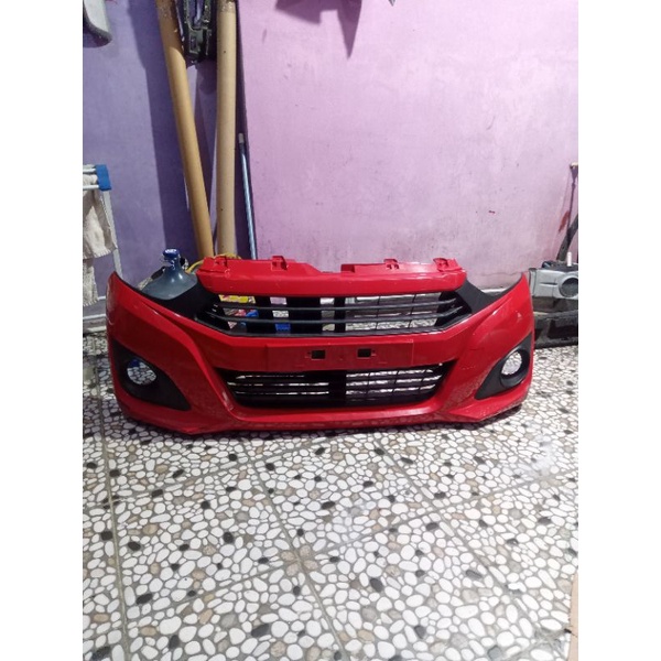 bumper depan Daihatsu ayla 2016